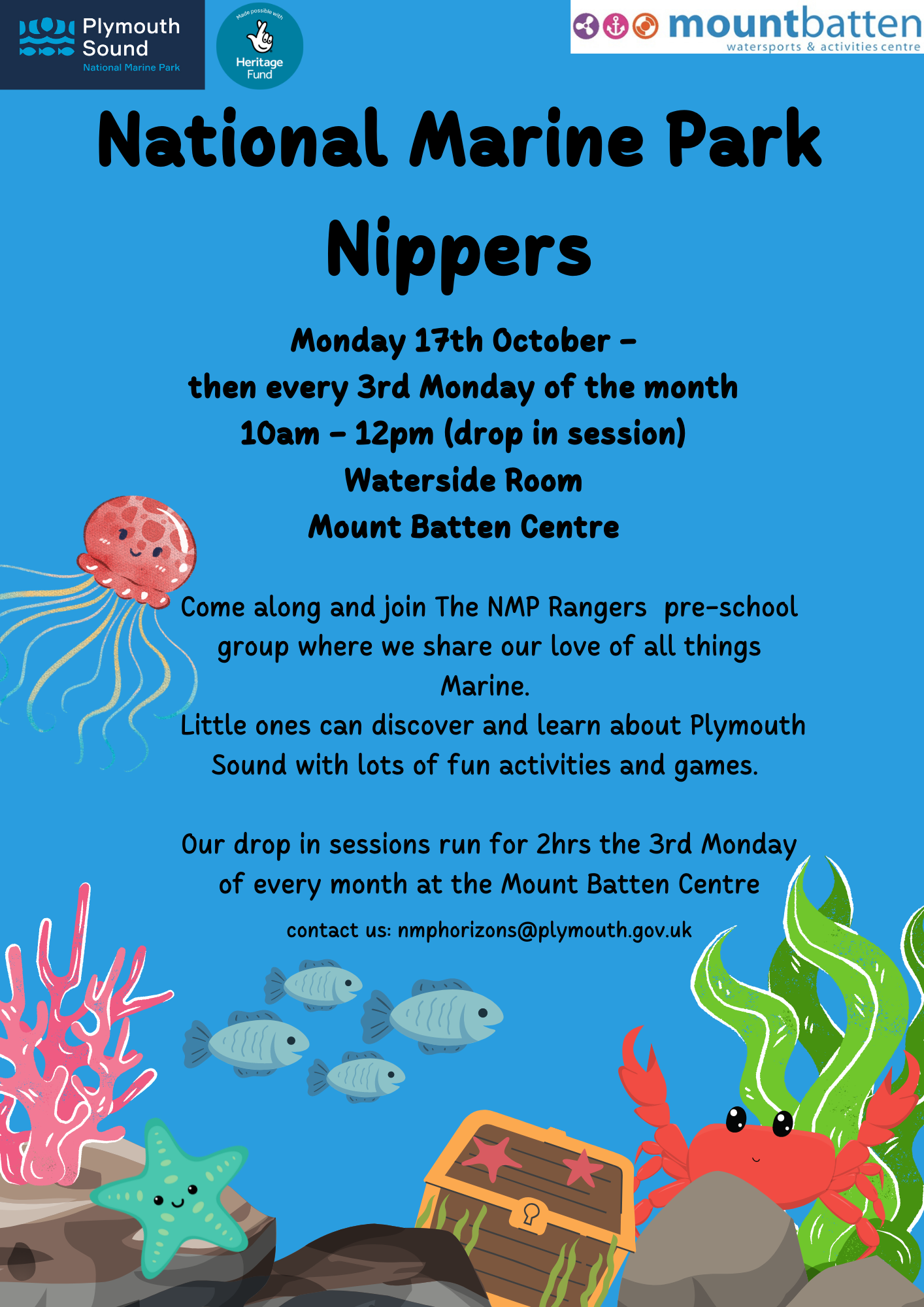 NMP Nippers Plymouth Sound National Marine Park