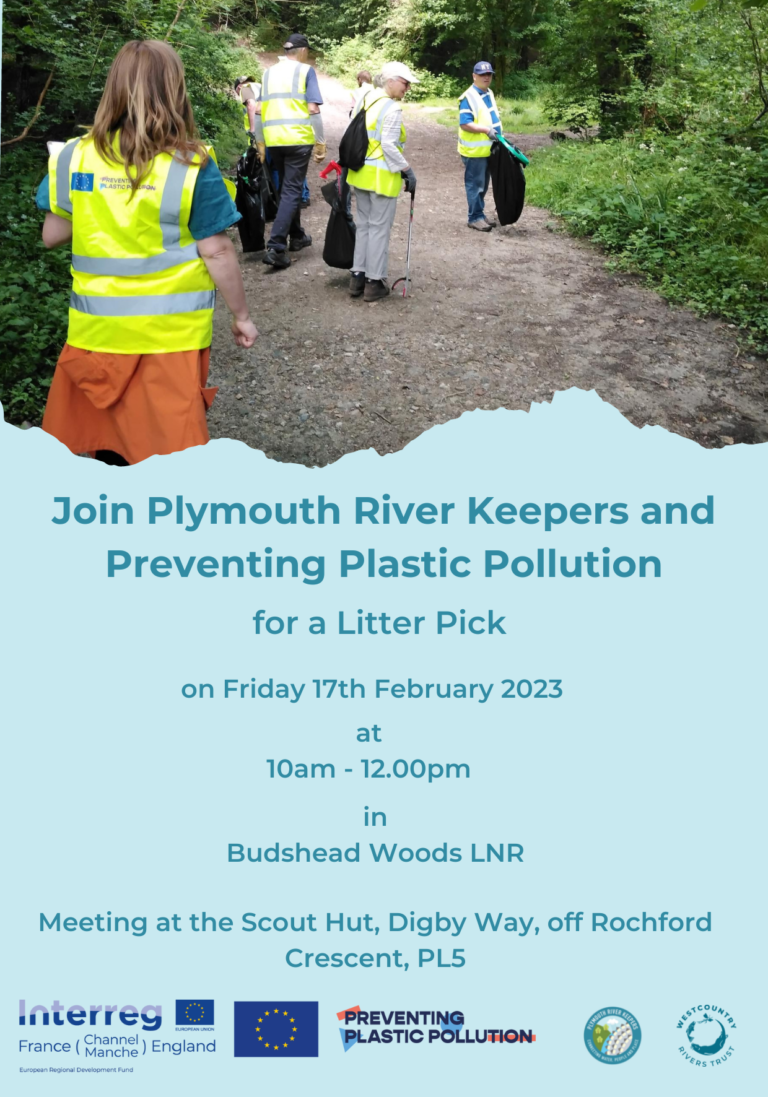 Litter Pick Budshead Wood LNR. Plymouth Sound National Marine Park