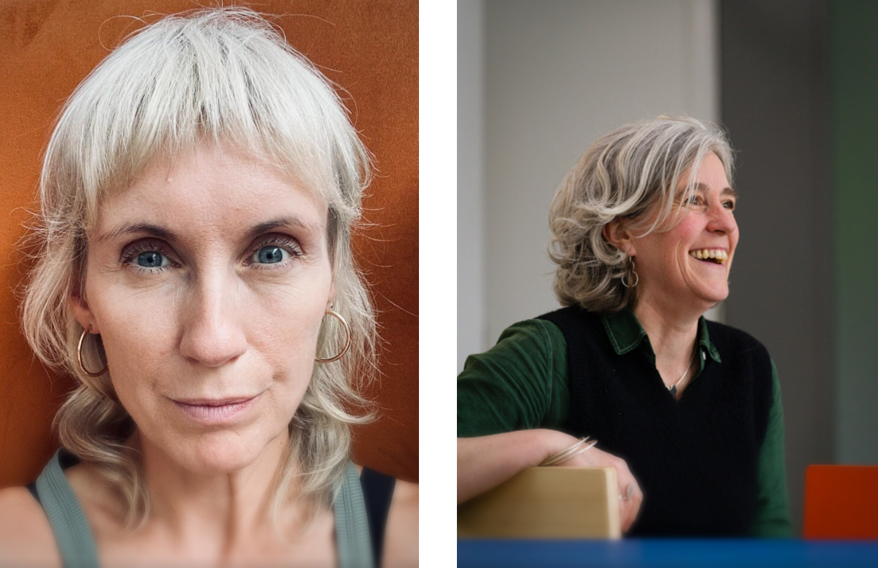 Artists Agnieszka Blonska and Tori Cannell